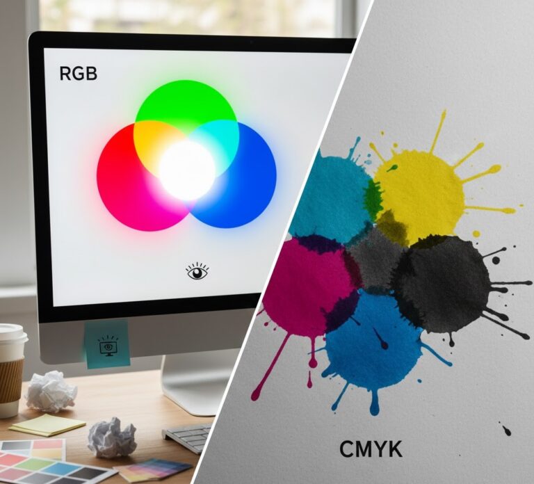Baskıda CMYK ve RGB Arasındaki Fark Nedir? Neden Önemlidir