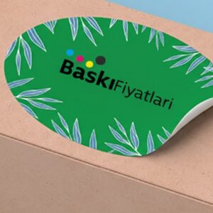 Kuşe Çıkartma Sticker (Özel Kesimli)